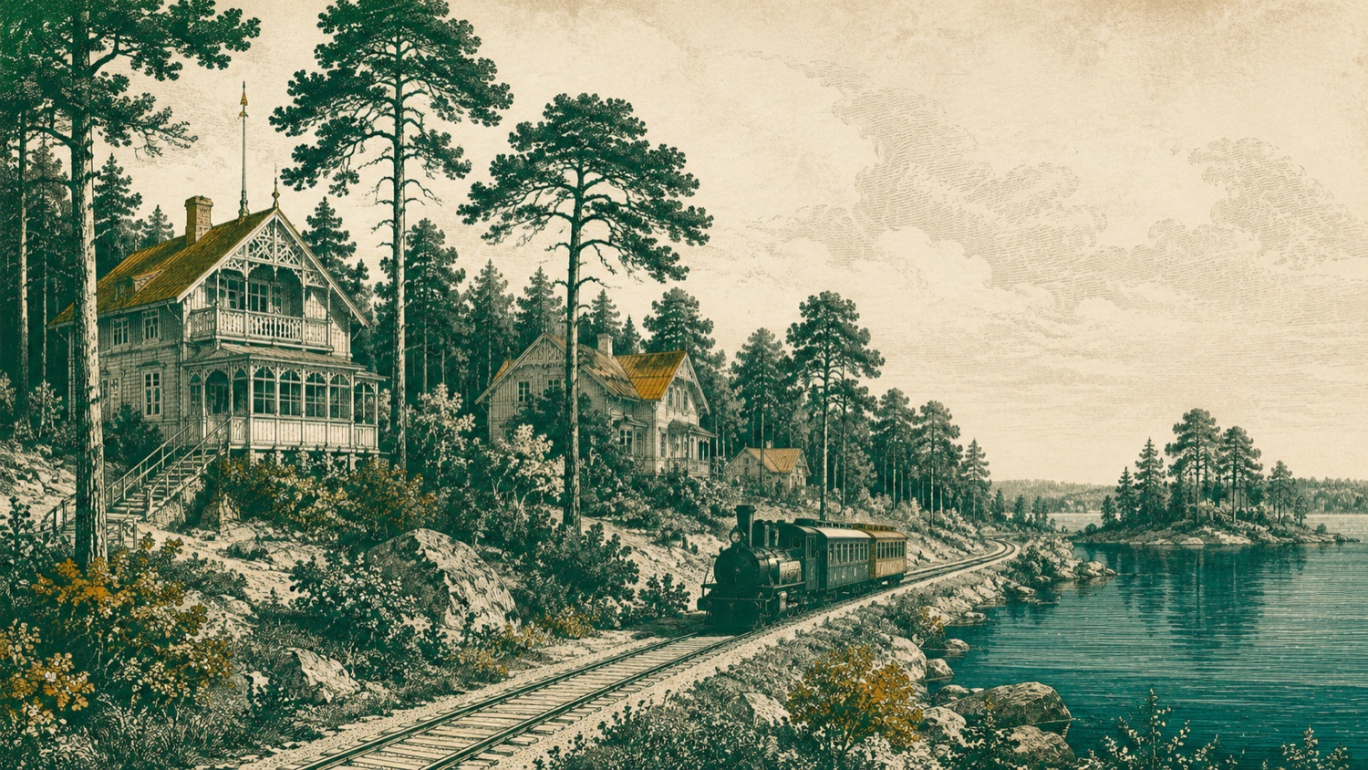 Illustration – Rönninges historia