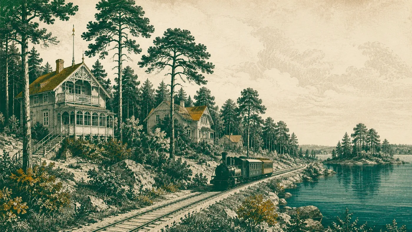 Illustration – Rönninges historia